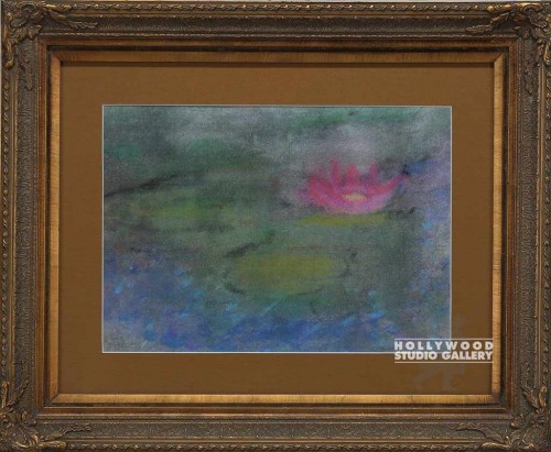 18X22 GLD FRM/J.J. WATER LILIES