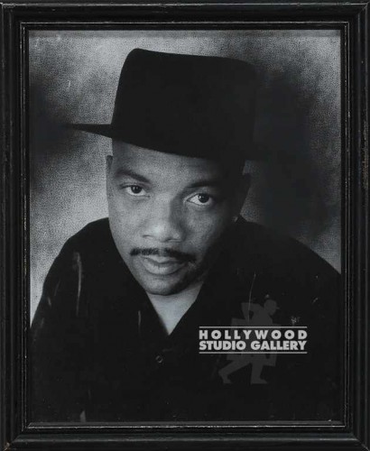 10X9 B/W PHOTO/BLK FRM/MAN W/ HAT