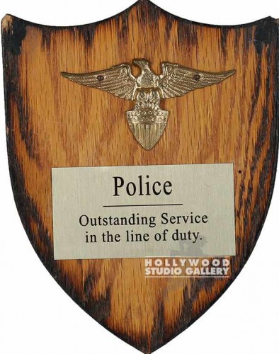 POLICE WALL PLAQUE