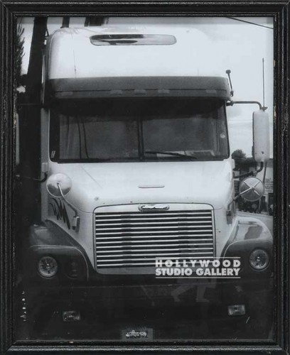 11X9 BLK FRM/CLR PHTO/ WHITE TRUCK