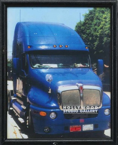 11X9 BLK FRM/CLR PHTO/ BLUE TRUCK