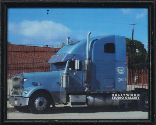 9X11 BLK FRM/CLR PHTO/ BLUE TRUCK