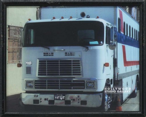 9X11 BLK FRM/CLR PHTO/ WHITE TRUCK