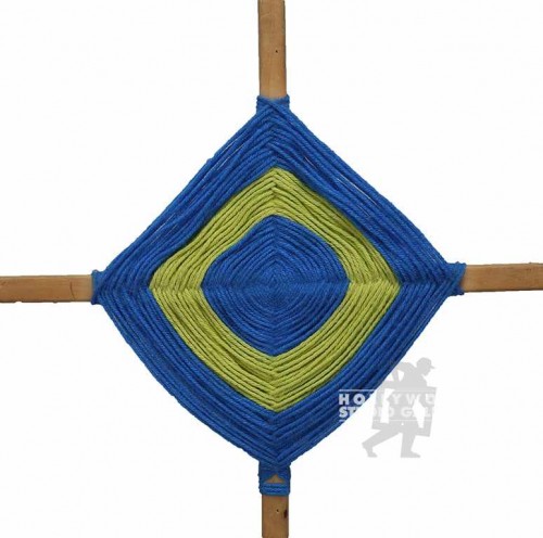 15x15 God`s Eye/Blue and Green