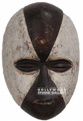 19X9 AFRICAN WOOD MASK
