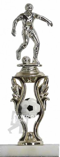 10"  GIRL SOCCER TROPHY