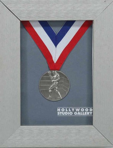 10X8SLVR MTL FRM/BXING MEDAL/RIBBON
