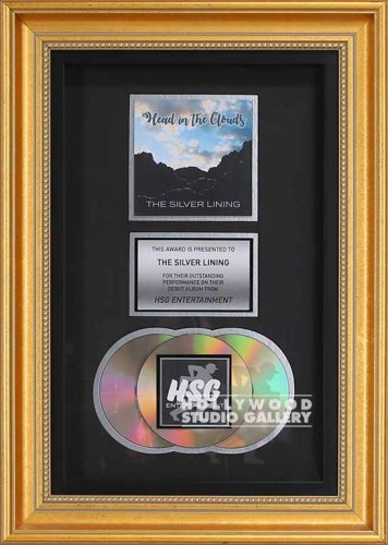 18X12 PLATINUM RECORD/C.D/BLACK FRM