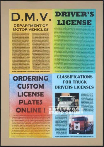 34X24(4)POSTER/DMV/ONLINE/BLK FRM