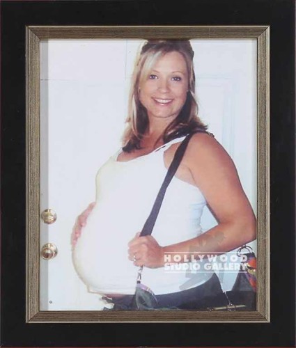 13X11 TABLETOP PREGNANT BLONDE LADY