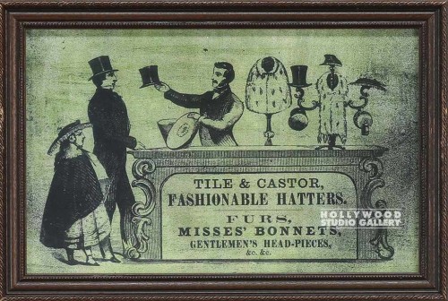10X15TILE&CASTOR/HATTERS/BRWN FRM