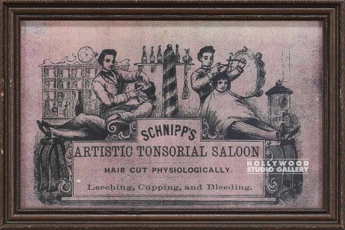 10X15SCHNIPP`S/ARTISTIC SALOON/BRN