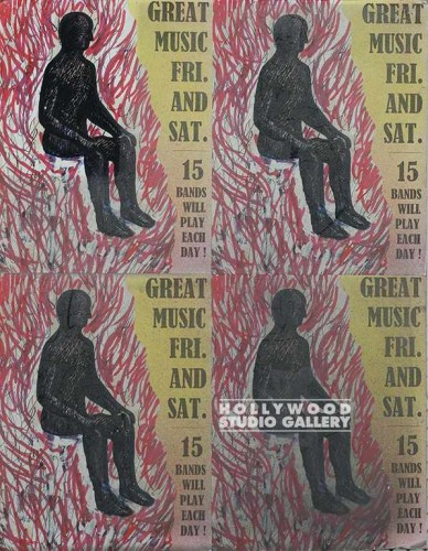 32X25 POSTER/ MAN ON FIRE