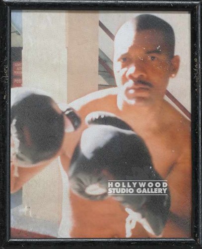 11X9 CLR PHTO/BOXING/ BLACK GUY