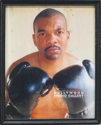 11X9 CLR PHTO/BOXING/ BLACK GUY