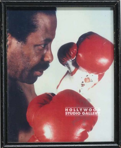 11X9 CLR PHTO/BOXING/ BLACK GUY
