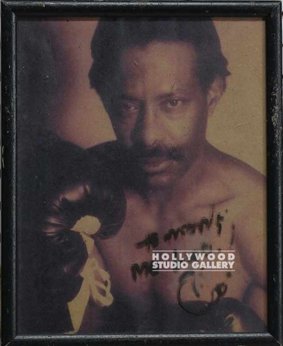 11X9 CLR PHTO/BOXING/ BLACK GUY