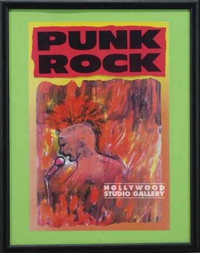 19X15 BLK FRM/ PUNK ROCK/ JJ