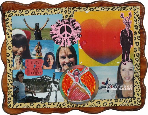 13x17 Teen Photo Collage Wd.Plaque
