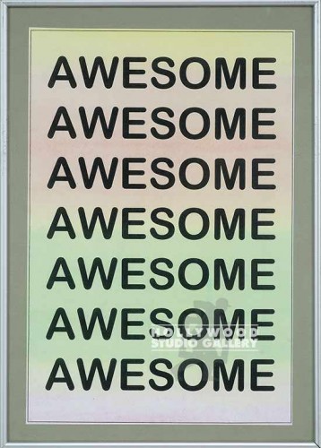 18X13 AWESOME WORDS
