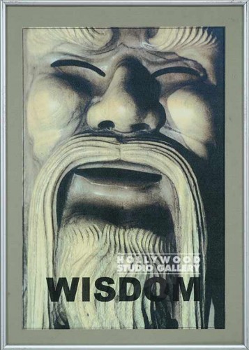 18X13 MOTIV. POSTER/FRM/ WISDOM