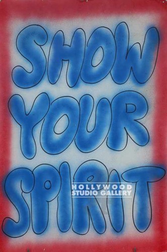 36X24 SHOW YOUR SPIRIT POSTER