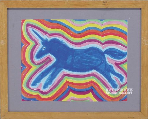 12X15 BLND FRM/ MULTI CLRD UNICORN