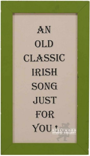 14X8 GREEN FRM/AN OLD CLASSICIRISH