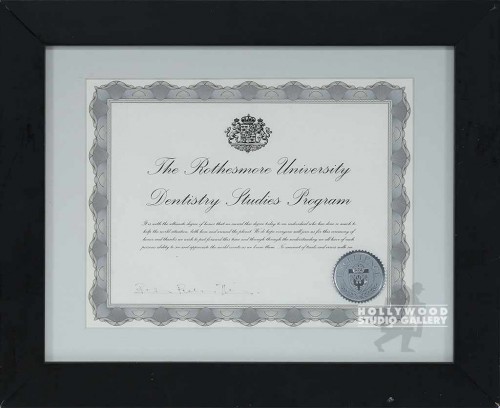 13X16 ROTHESMORE/DENTISTRY PROG.