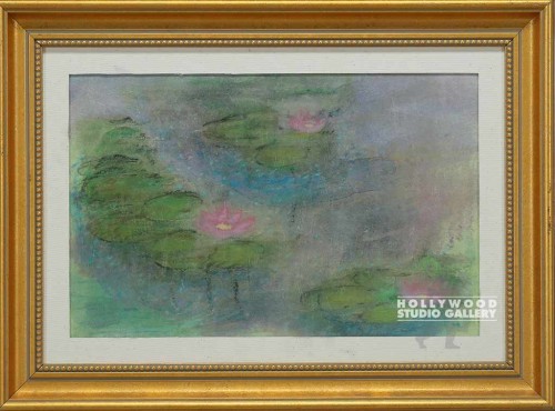 17X23 JJ ORIG./LILLIES/GOLD FRM