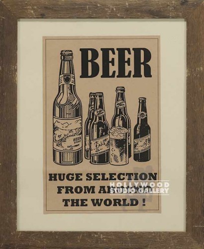 23X19 BRWN FRM/BEER/HUGE SELECTION