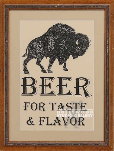 21X16 BRWN FRM/BEER/TASTE &FLAVOR