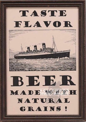 22X17  BRWN FRM/BEER/CLASSIC FLAVOR