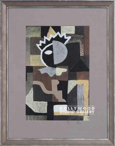 23X18 JJ CUBIST # 2 GREY FRM