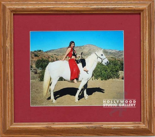 15X17 WD FRM/WOMEN SITTING ON HORSE