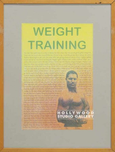 22X17 WD BLND FRM/WEIGHT TRAINING
