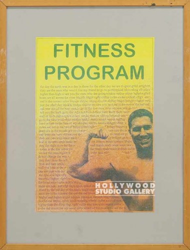 22X17 WD BLND FRM/FITNESS PROGRAM