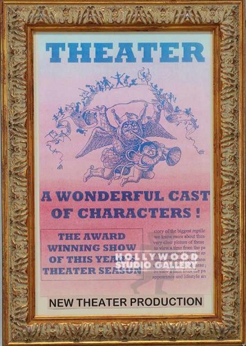 20X14 FRM/ THEATER WONDERFUL CAST
