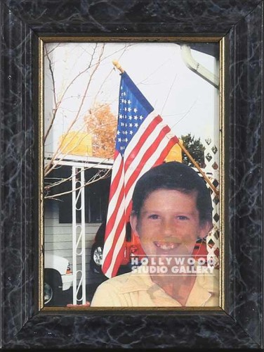 7X5 TABLETOP KID WTH AMERICAN FLAG