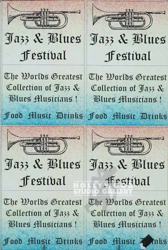 31X21 FOUR TRUMPET JAZZ POSTER