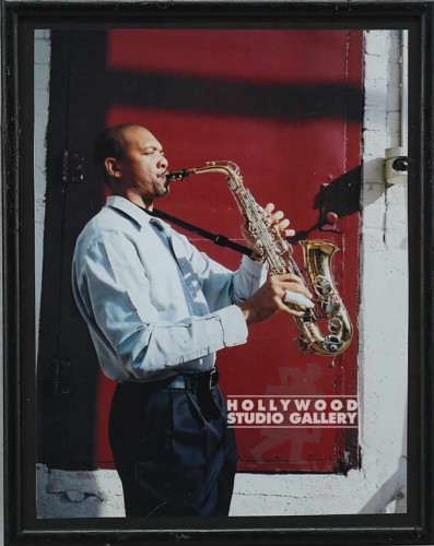 15X12 BLK FRM/COLOR SAX RED DOOR