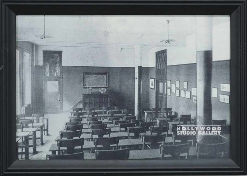12X16 B/W CLASSROOM/ AERIAL/ BLK