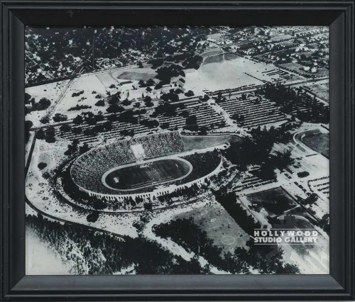 12X15 B/W FOOTBALL STADIUM/ BLK