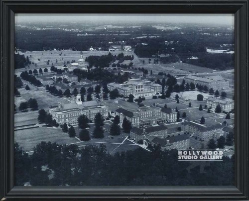 11X14 B/W CAMPUS GROUNDS/AERIAL/BLK
