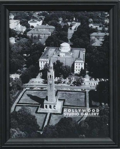 11X9 B/W CLOCK TOWER/AERIAL/BLK