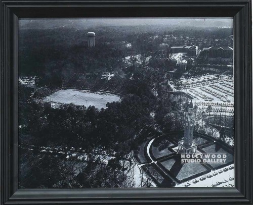 9X11 B/W STADIUM/TOWER/AERIAL/BLK