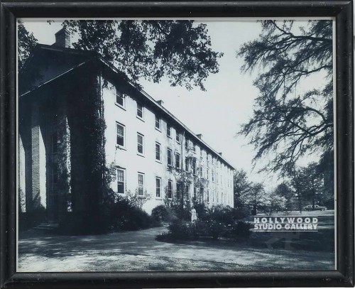 9X11B/W UNIVERSITY BUILDING/ BLK