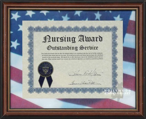 13X16FLG MAT/ NURSING AWRD/ BRWN