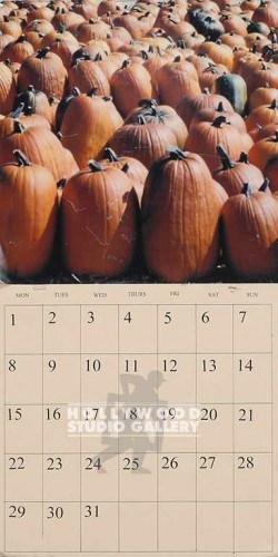 21X10 J.J CALENDAR/ PUMPKINS