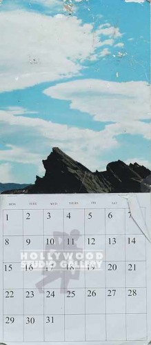 19X8J.J CALENDAR/MOUNTAINS & CLOUDS